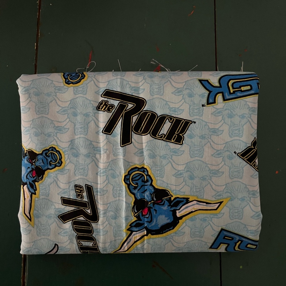 WWE The Rock ~2 yards of Licensed Fabric
